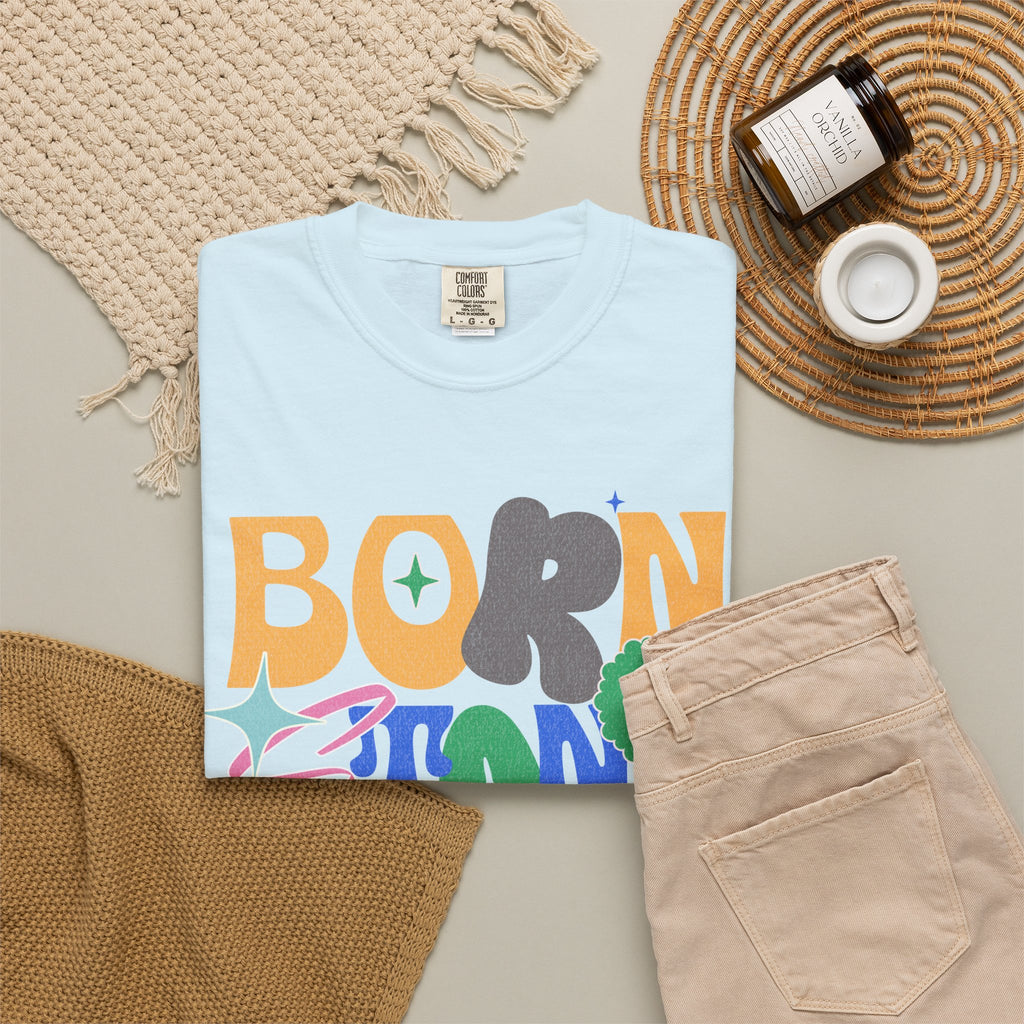 Born to Stand Out Textured T-Shirt