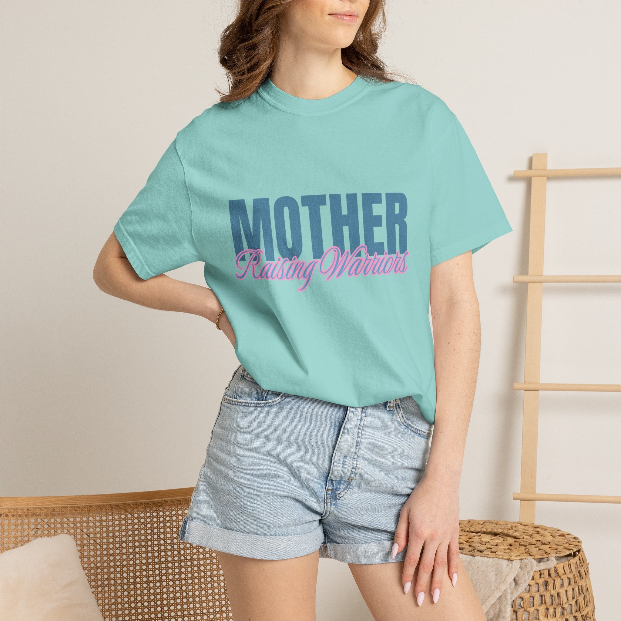Mother Raising Warriors Retro Textured Tee