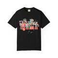 Mama Wildflower Floral Textured Splash Tee