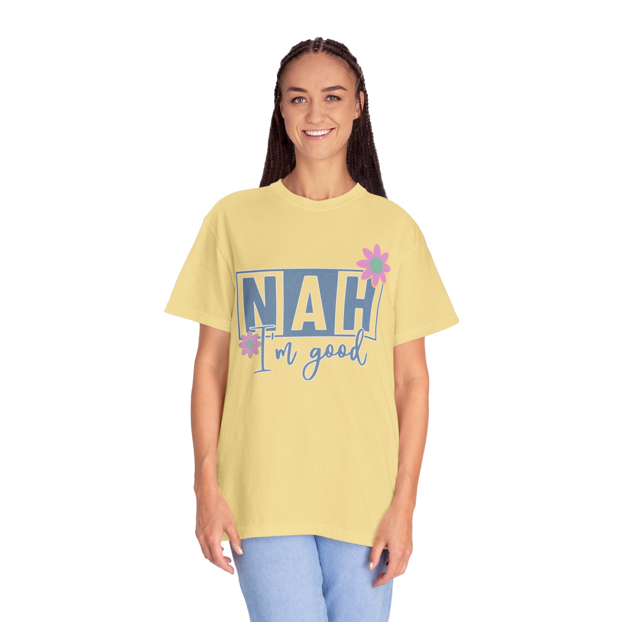 Textured Nah — I'm Good T-Shirt