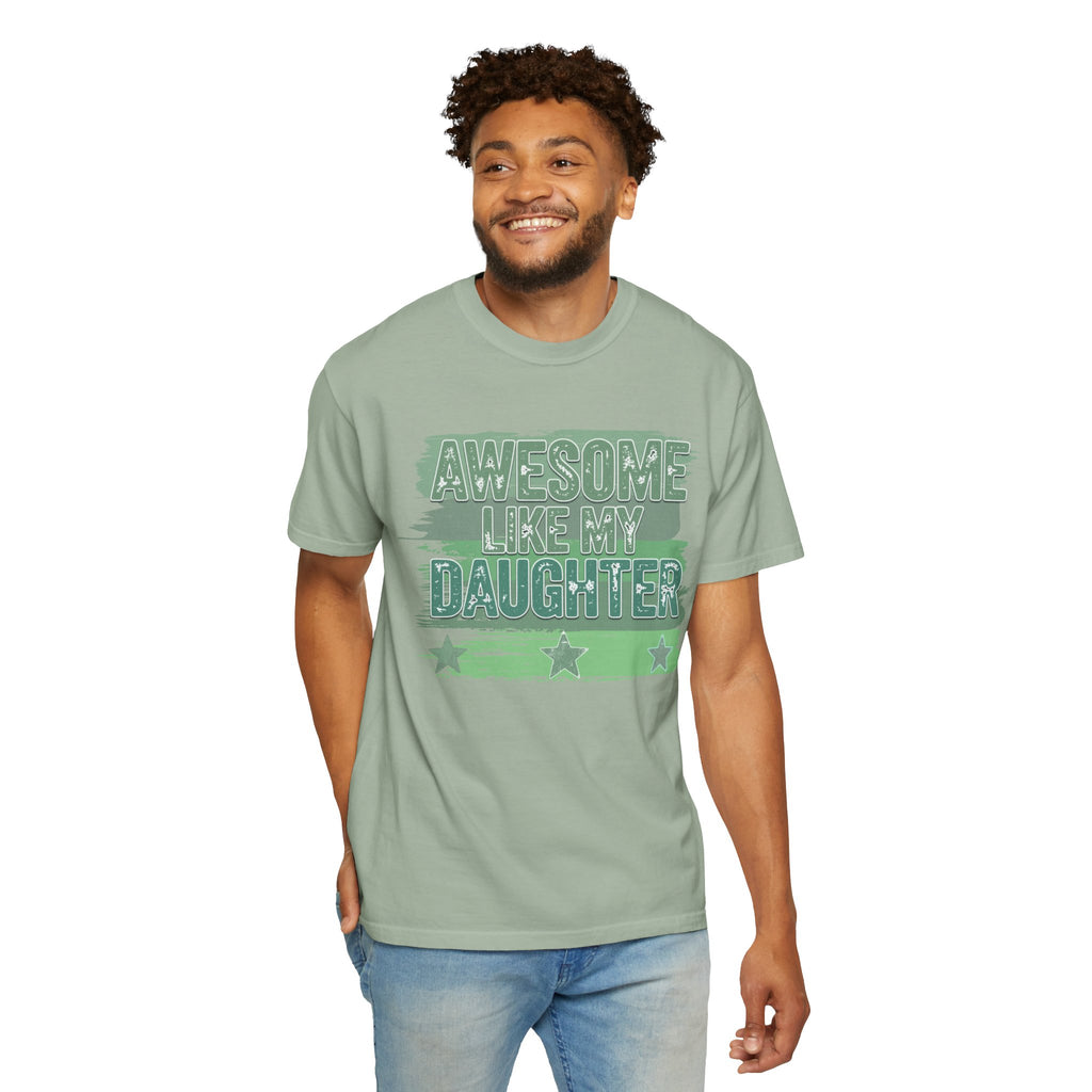 Textured Awesome Like My Daughter T-Shirt
