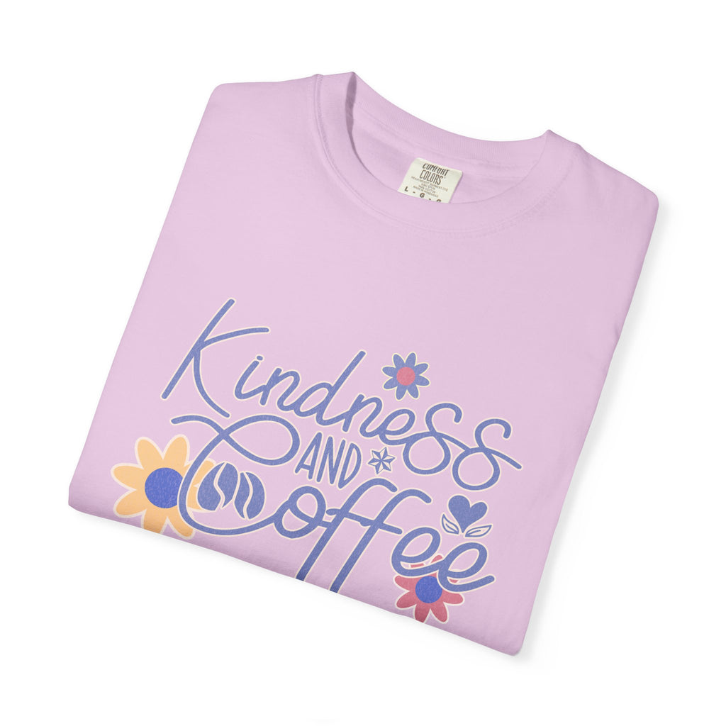 Textured Kindness and Coffee T-Shirt