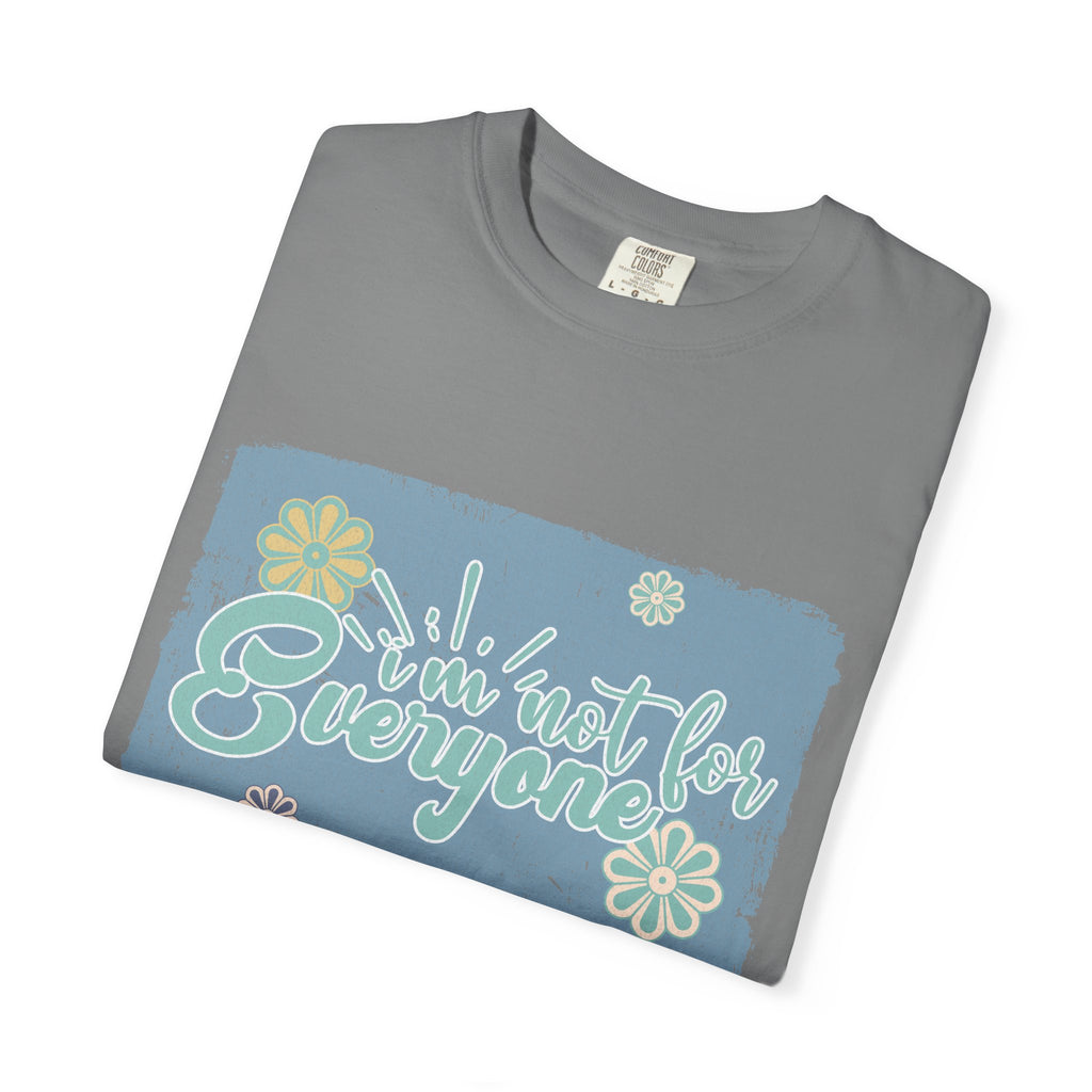 Textured Retro I'm Not For Everyone Tee