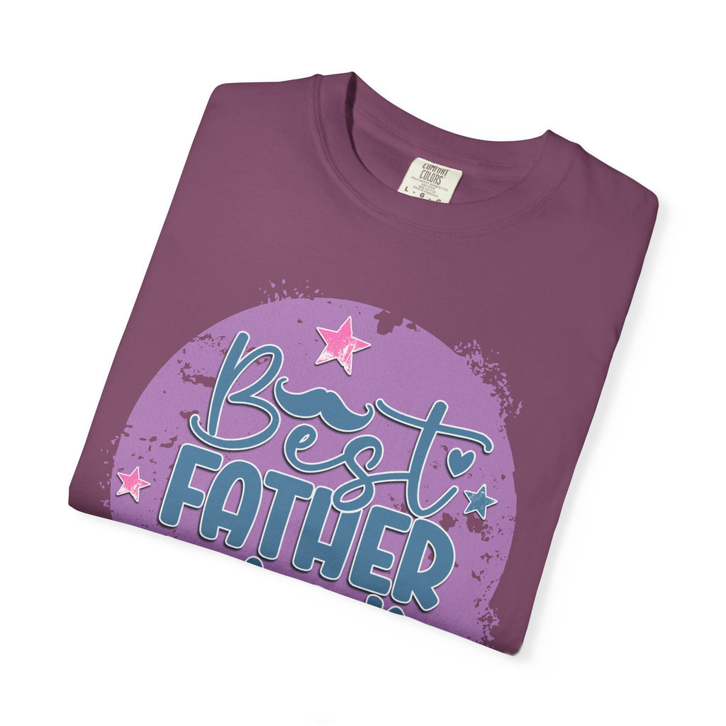 Best Father Ever Textured T-Shirt — Father’s Day Gift Tee