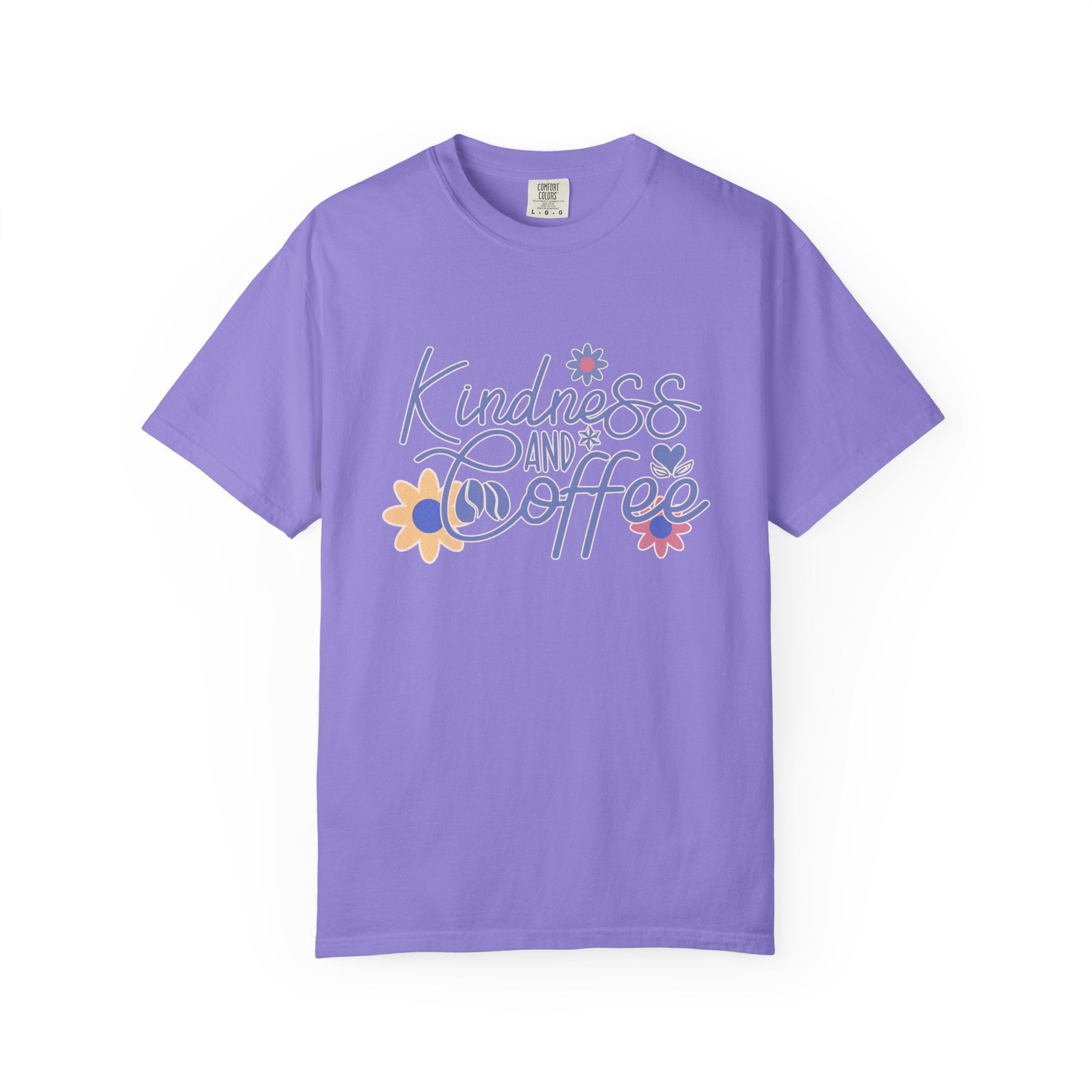 Textured Kindness and Coffee T-Shirt