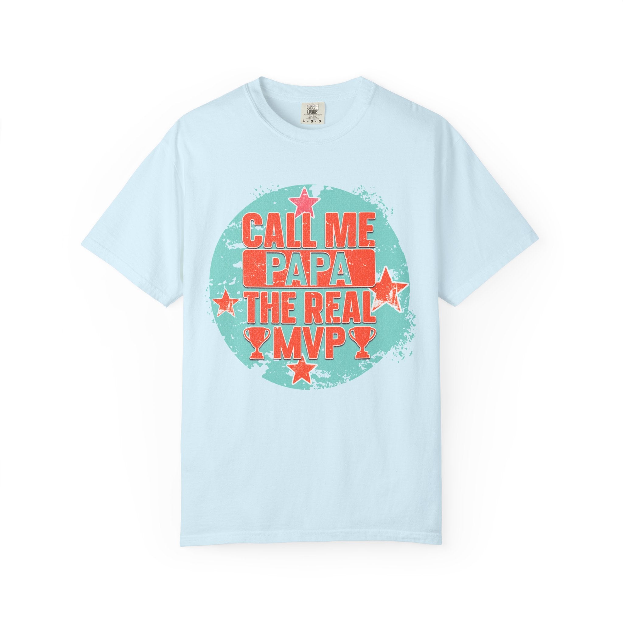 Call Me Papa The Real MVP T-Shirt — Father’s Day Dad Gift