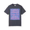 Textured T-Shirt — "Currently Experiencing Life at 15 WTS Per Hour" Retro Graphic Tee