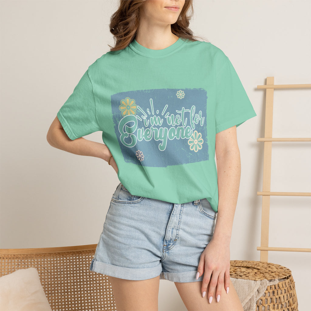 Textured Retro I'm Not For Everyone Tee