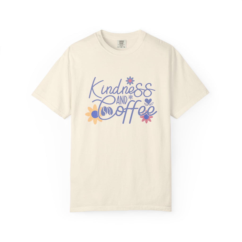 Textured Kindness and Coffee T-Shirt