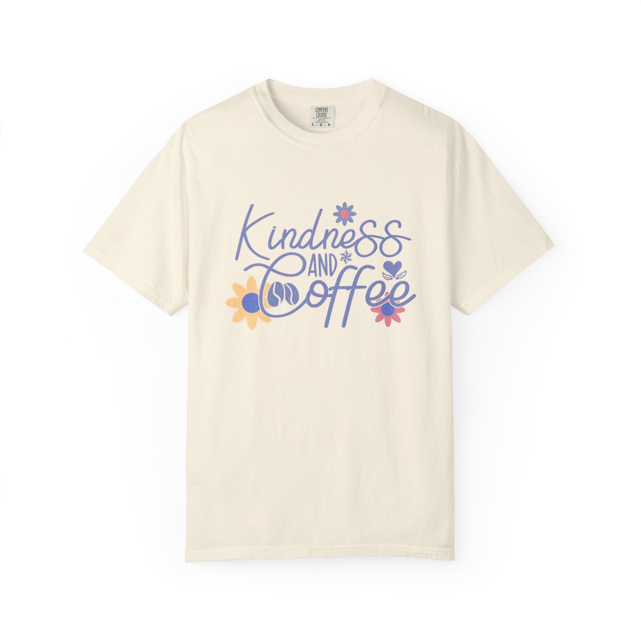 Textured Kindness and Coffee T-Shirt