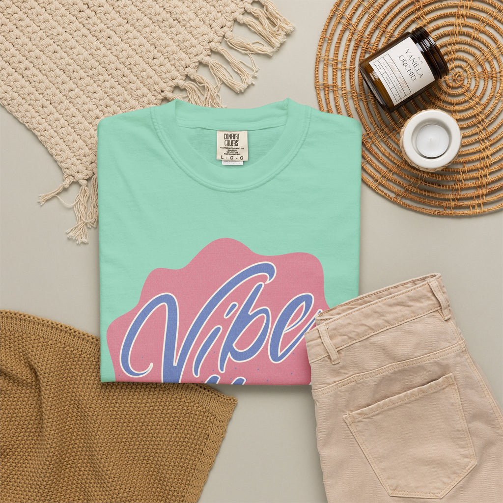 Vibe High Graphic Textured T‑Shirt