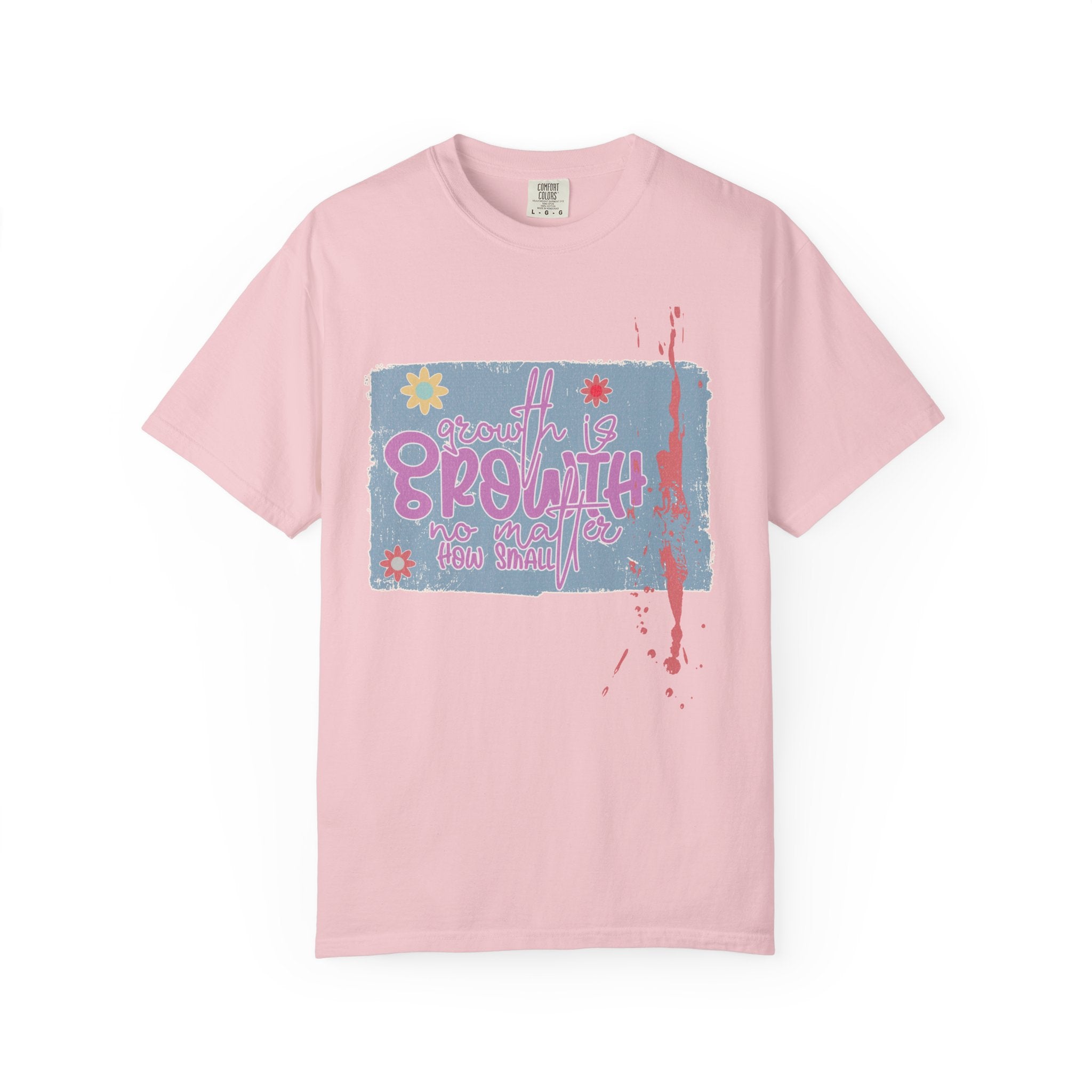 Textured Retro Growth Is Growth Tee