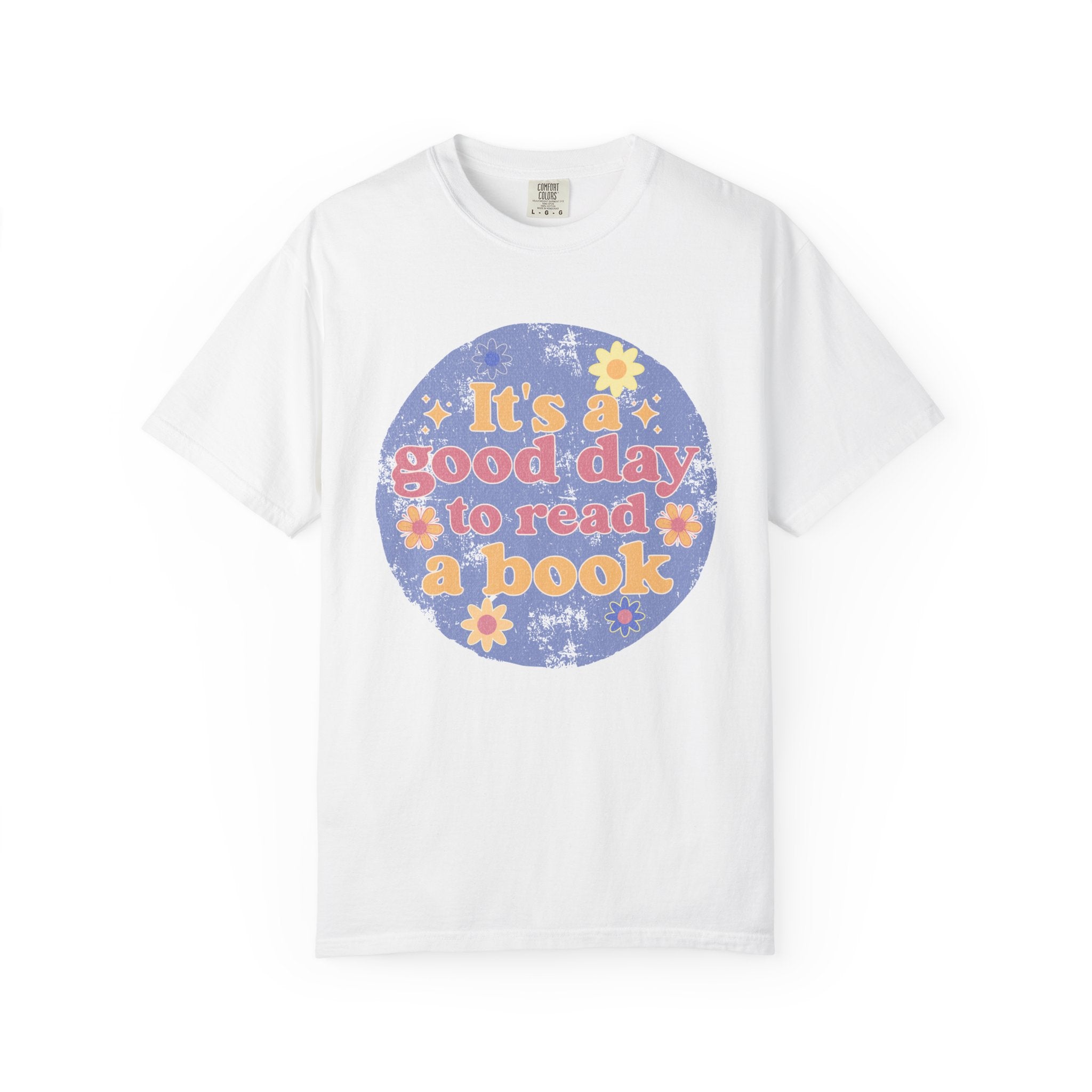 It's a Good Day to Read a Book Textured T-Shirt