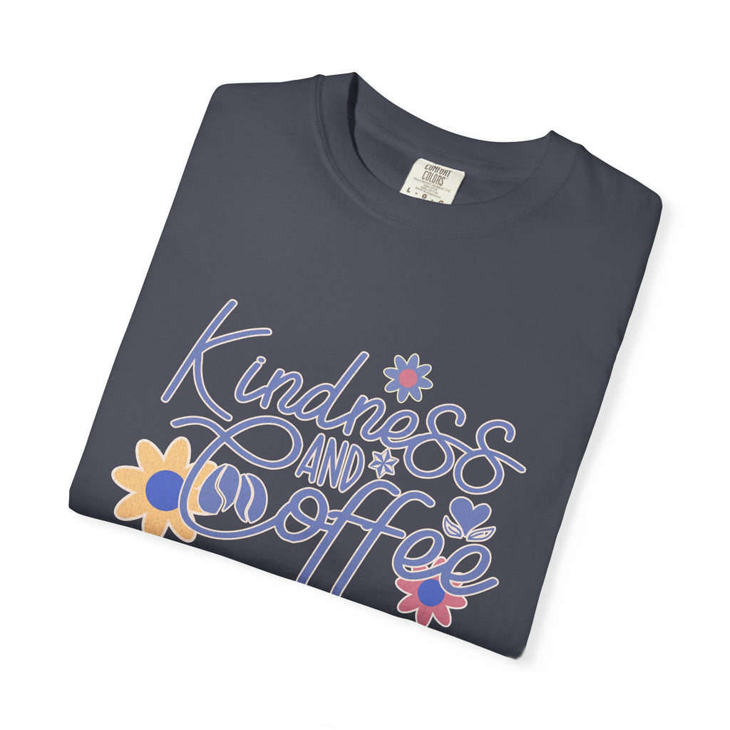 Textured Kindness and Coffee T-Shirt