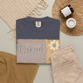 Supporter of Messy Hair and Sweatpants Textured T-Shirt