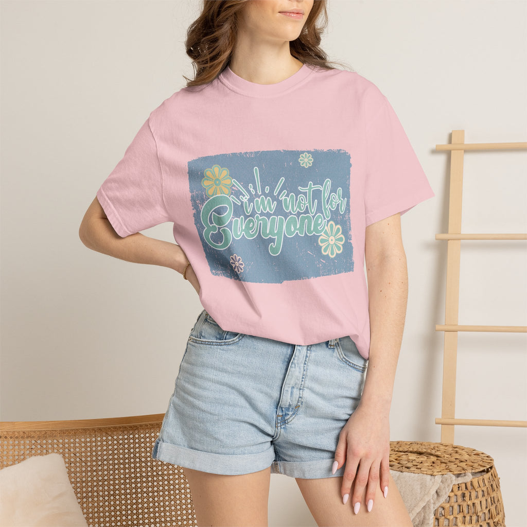 Textured Retro I'm Not For Everyone Tee