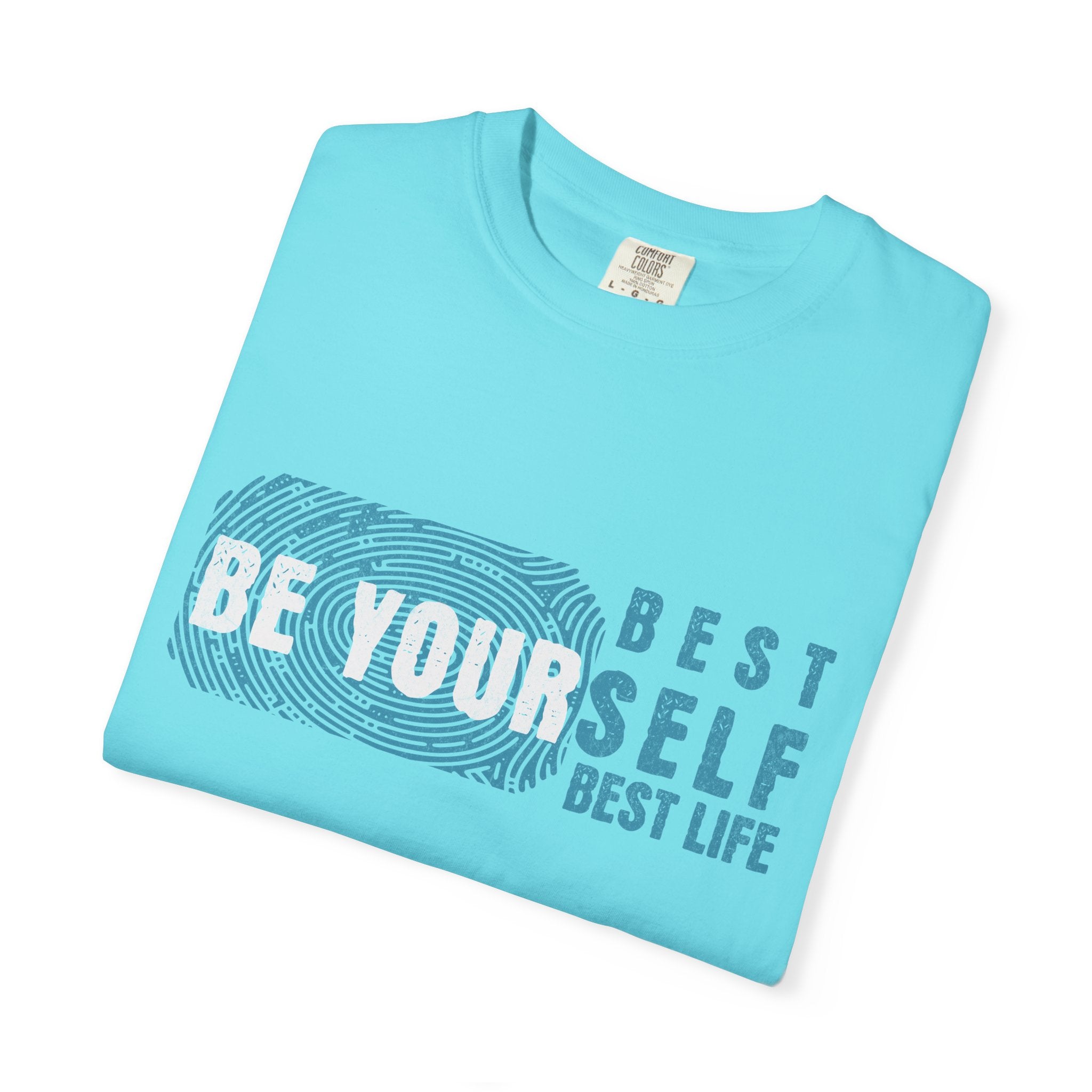 Textured Be Yourself Best Life T-Shirt