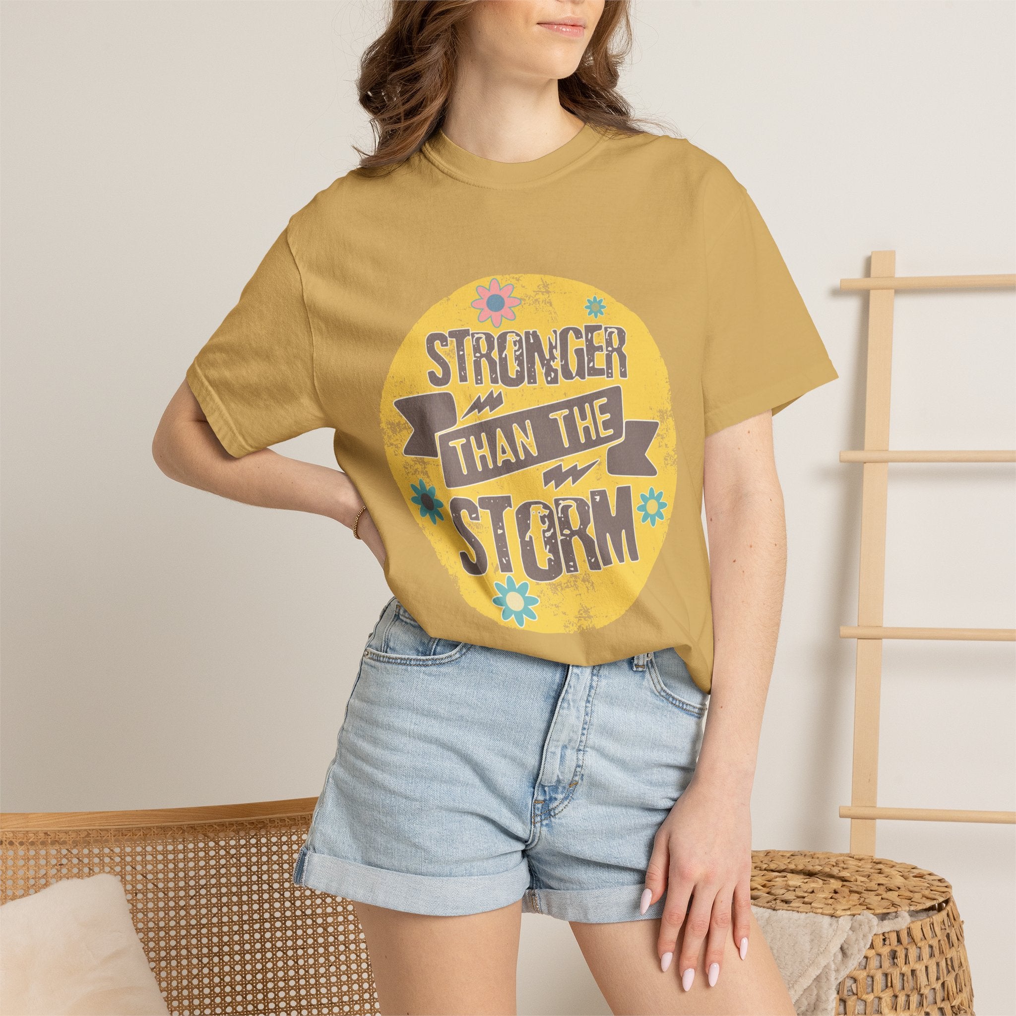 Textured Stronger Than The Storm T-Shirt