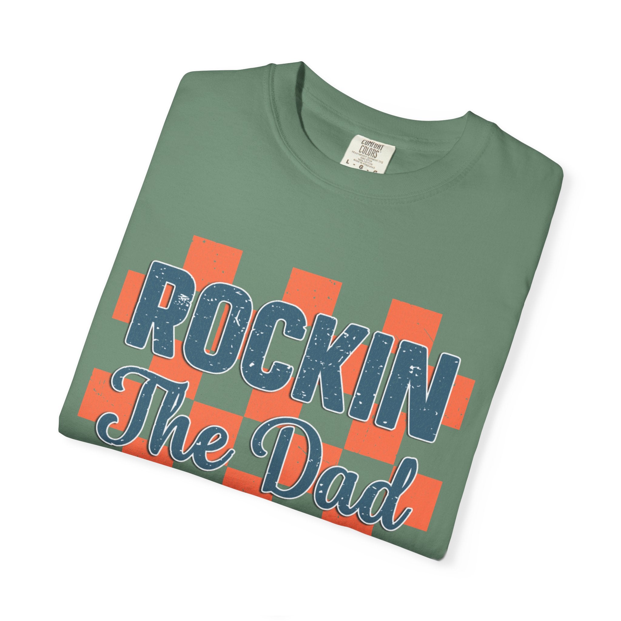Textured Rockin' The Dad Life T-Shirt