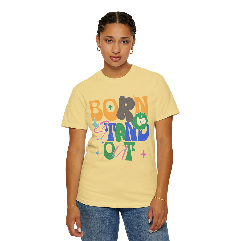 Born to Stand Out Textured T-Shirt