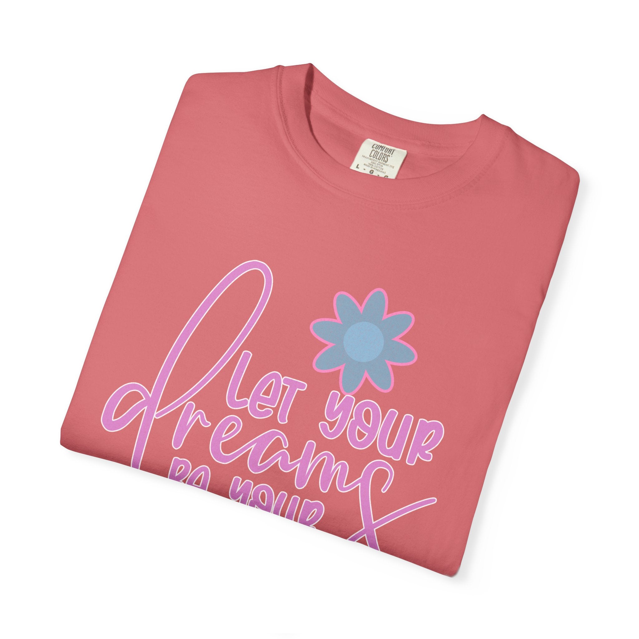 Textured Let Your Dreams Be Your Wings T-Shirt