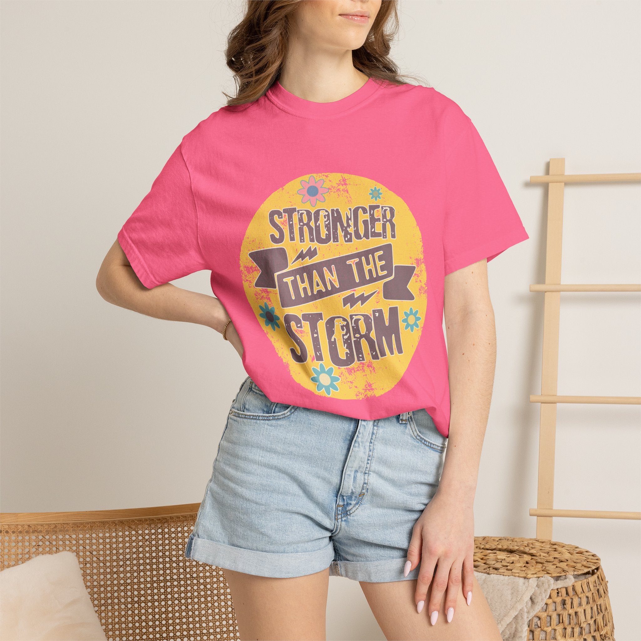 Textured Stronger Than The Storm T-Shirt