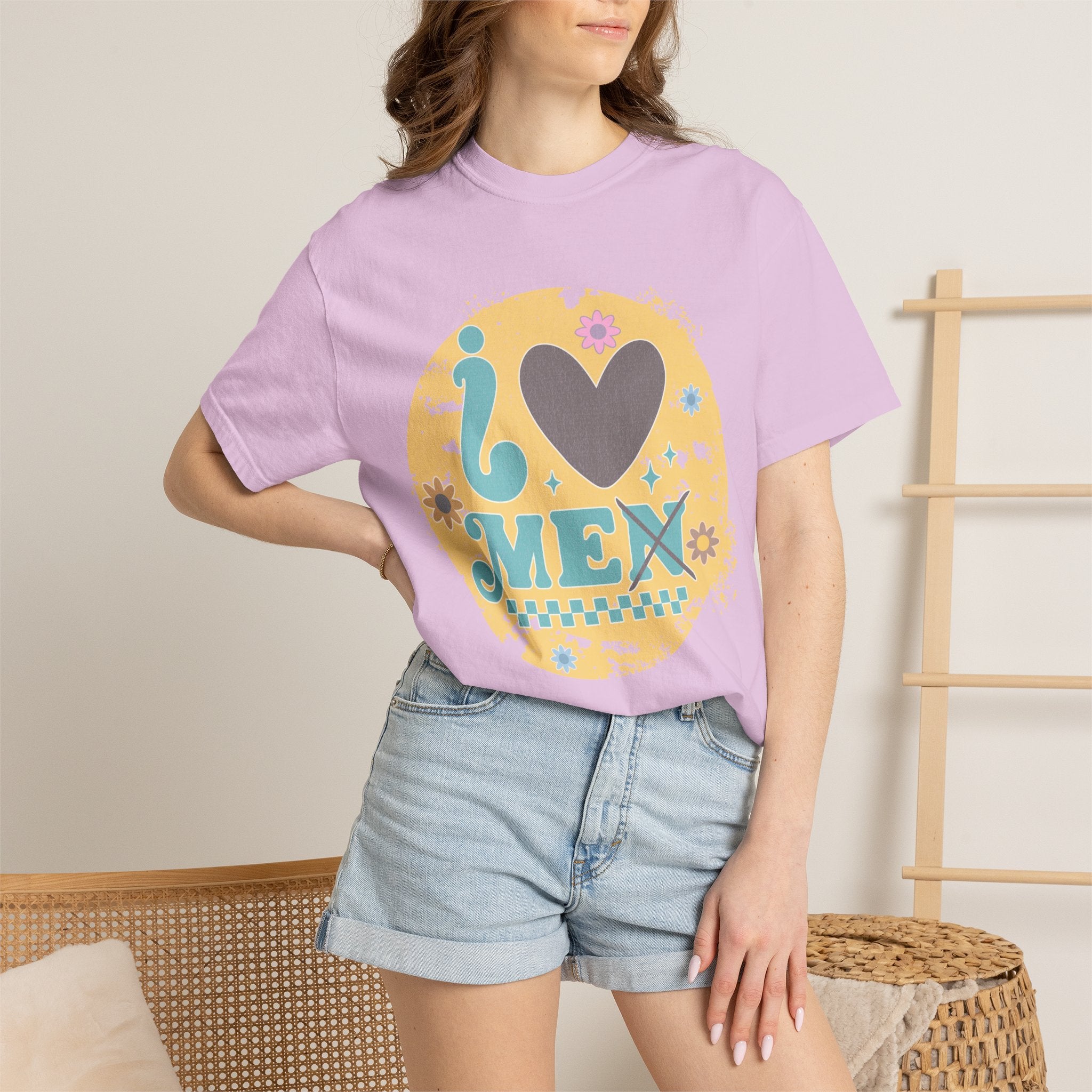 Funny Retro Self Love Retro Textured Tee