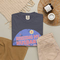 Raising My Husband Is Exhausting Textured Tee — Funny Mom Wife Graphic T-Shirt