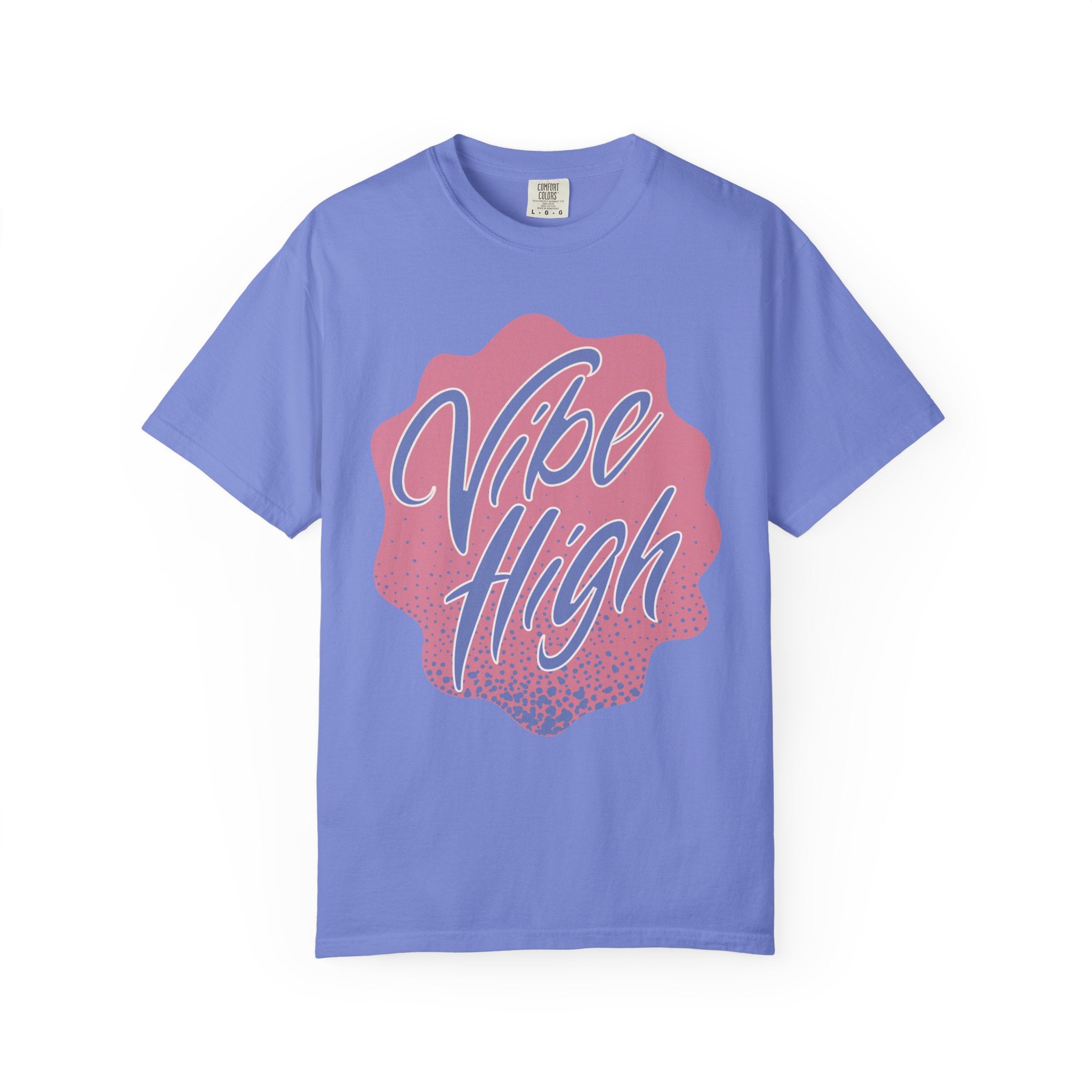 Vibe High Graphic Textured T‑Shirt
