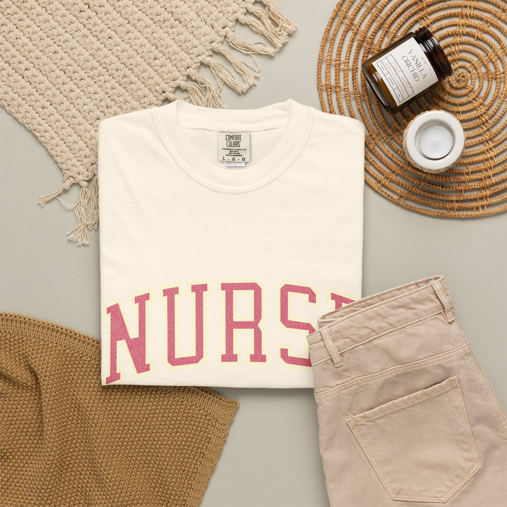 Nurse (Also Known as Mom) Textured T-Shirt