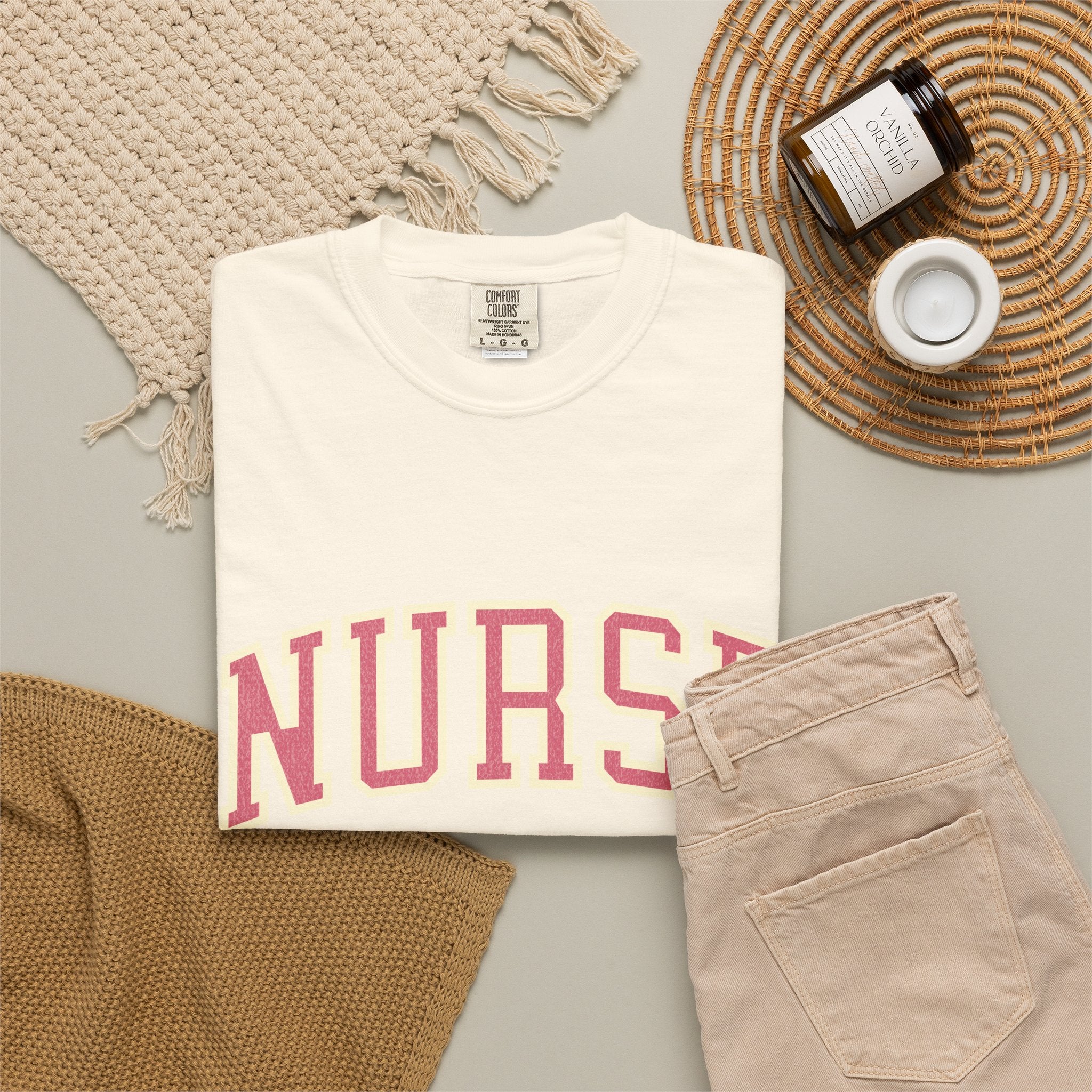 Nurse (Also Known as Mom) Textured T-Shirt