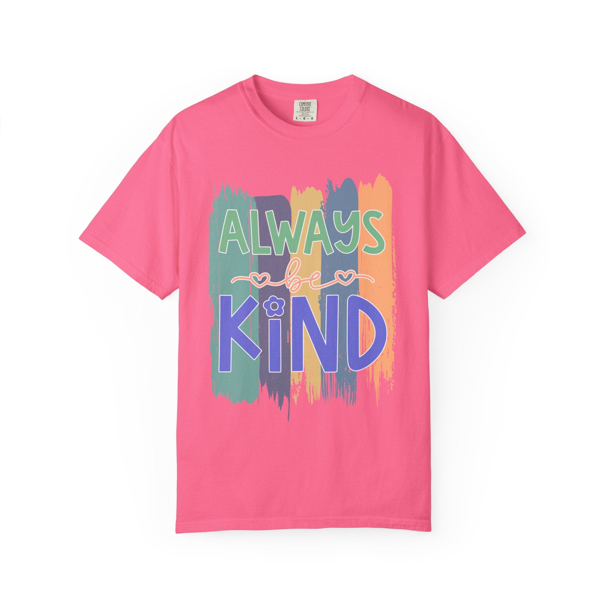 Textured Always Kind T-Shirt — Inspirational Positive Message Tee