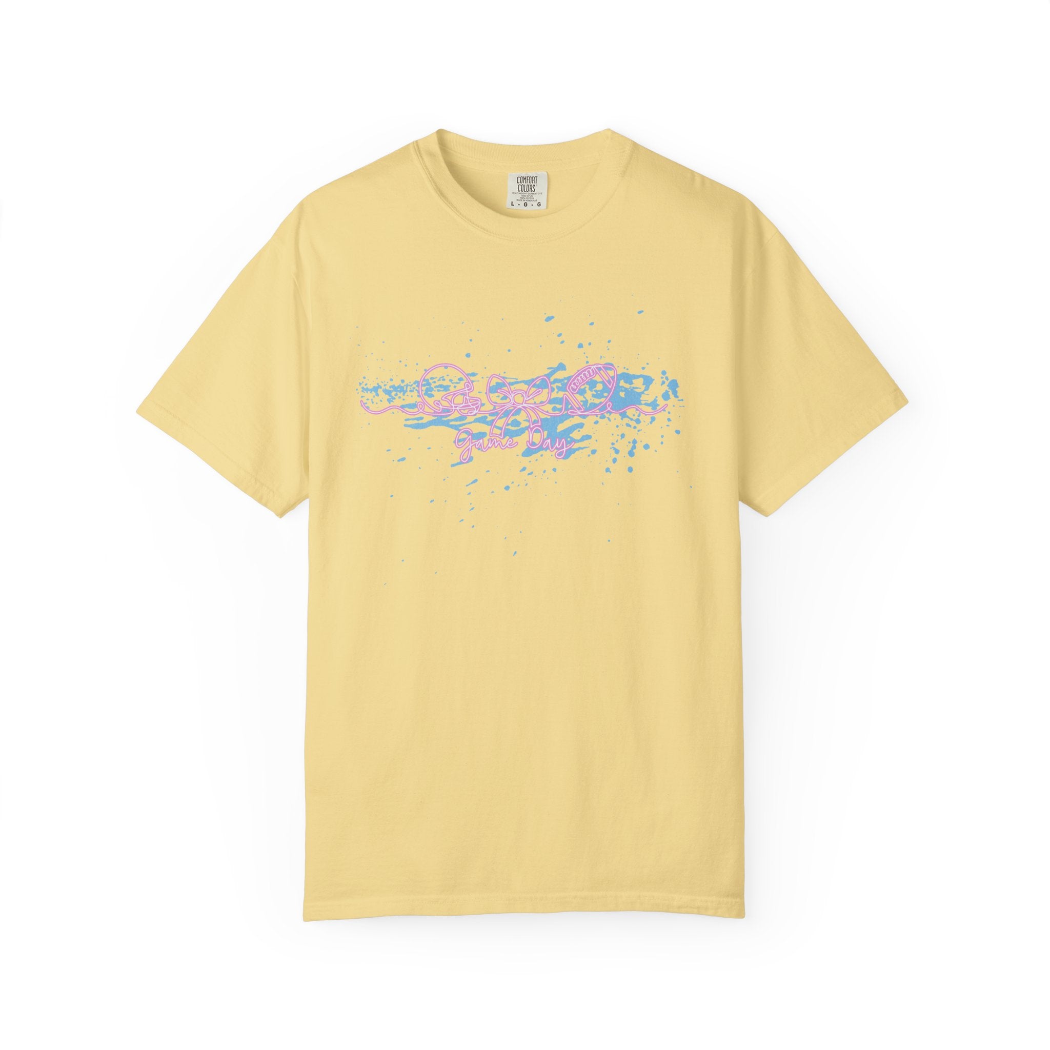 Coquette Aesthetic Football Game Day Textured Tee