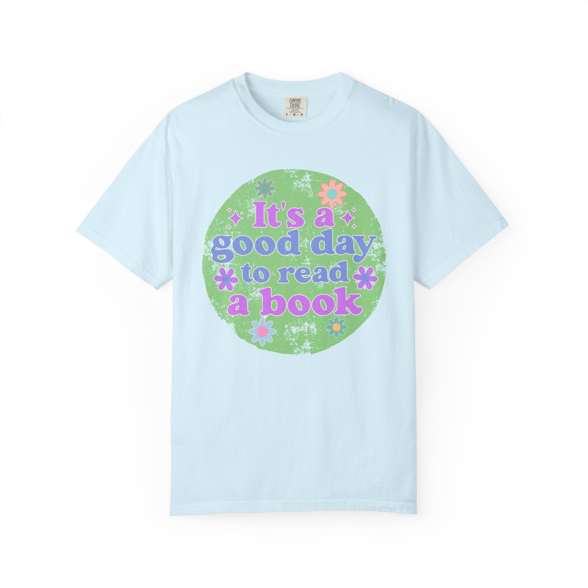 It's a Good Day to Read a Book Textured T-Shirt