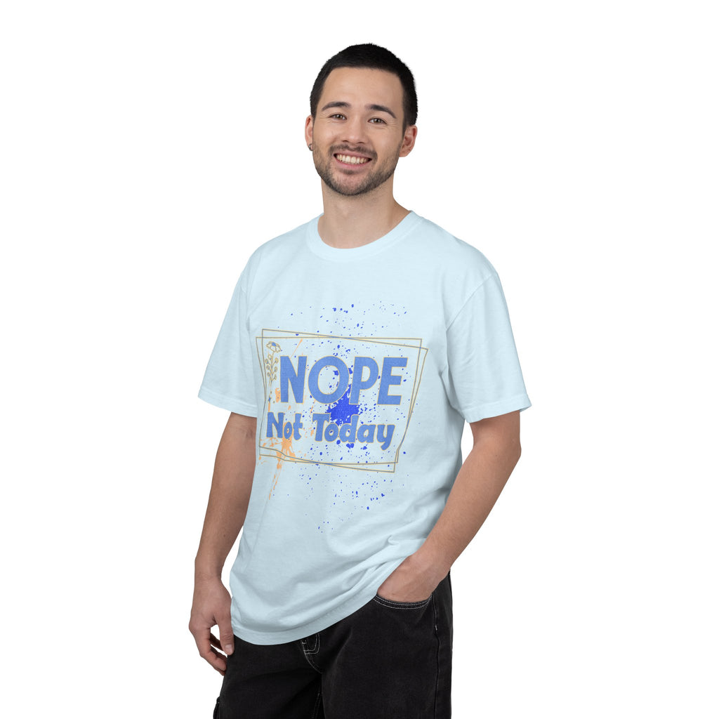 Textured Retro Nope Not Today Tee