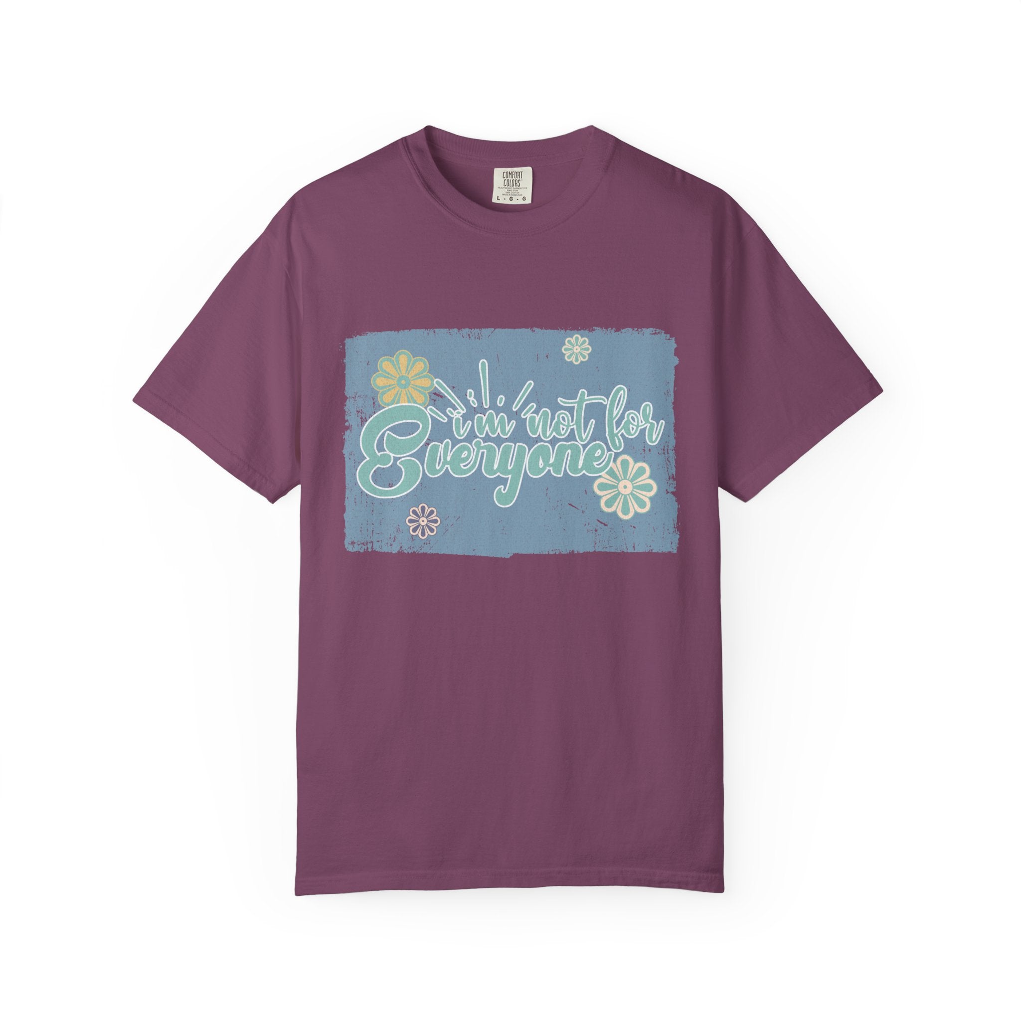 Textured Retro I'm Not For Everyone Tee