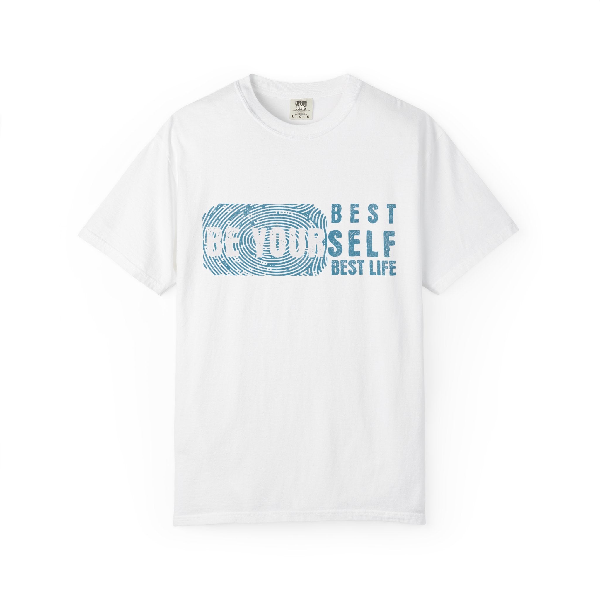 Textured Be Yourself Best Life T-Shirt