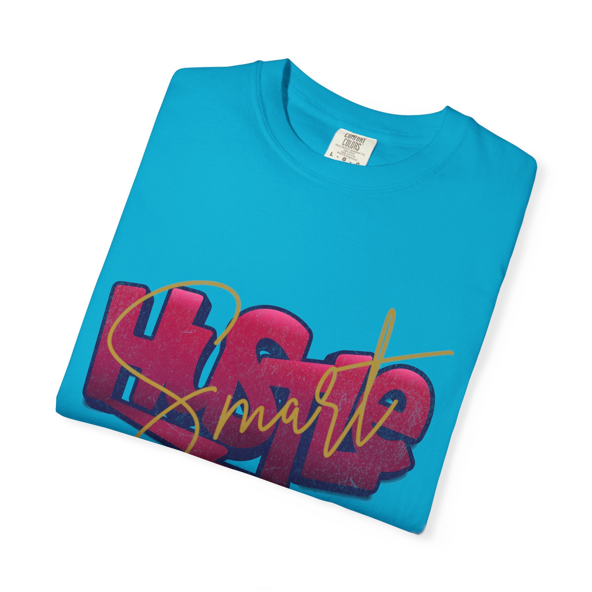 Textured Retro Hustle Smart Graphic Shirt