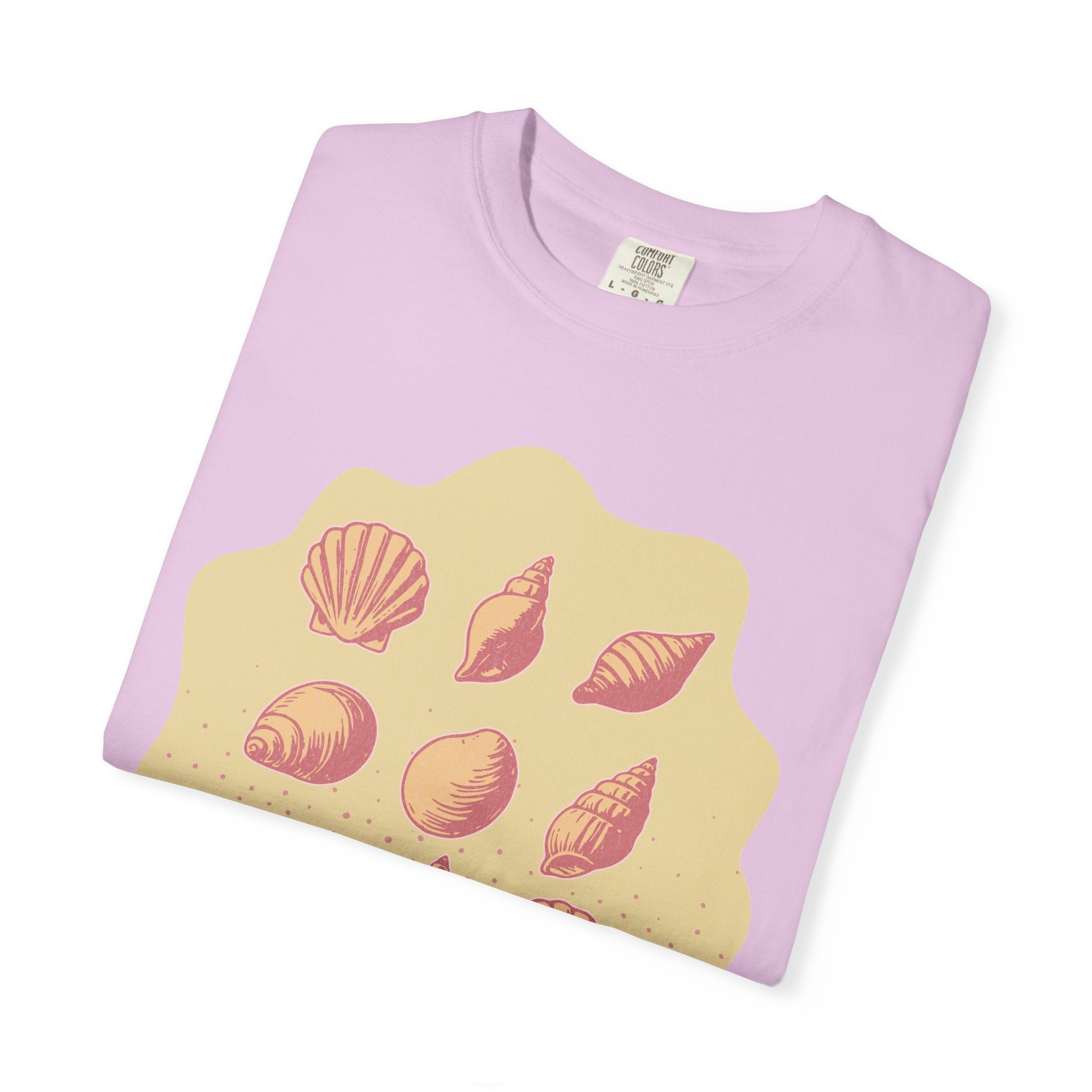 Seashells and Sunlight Textured T-Shirt