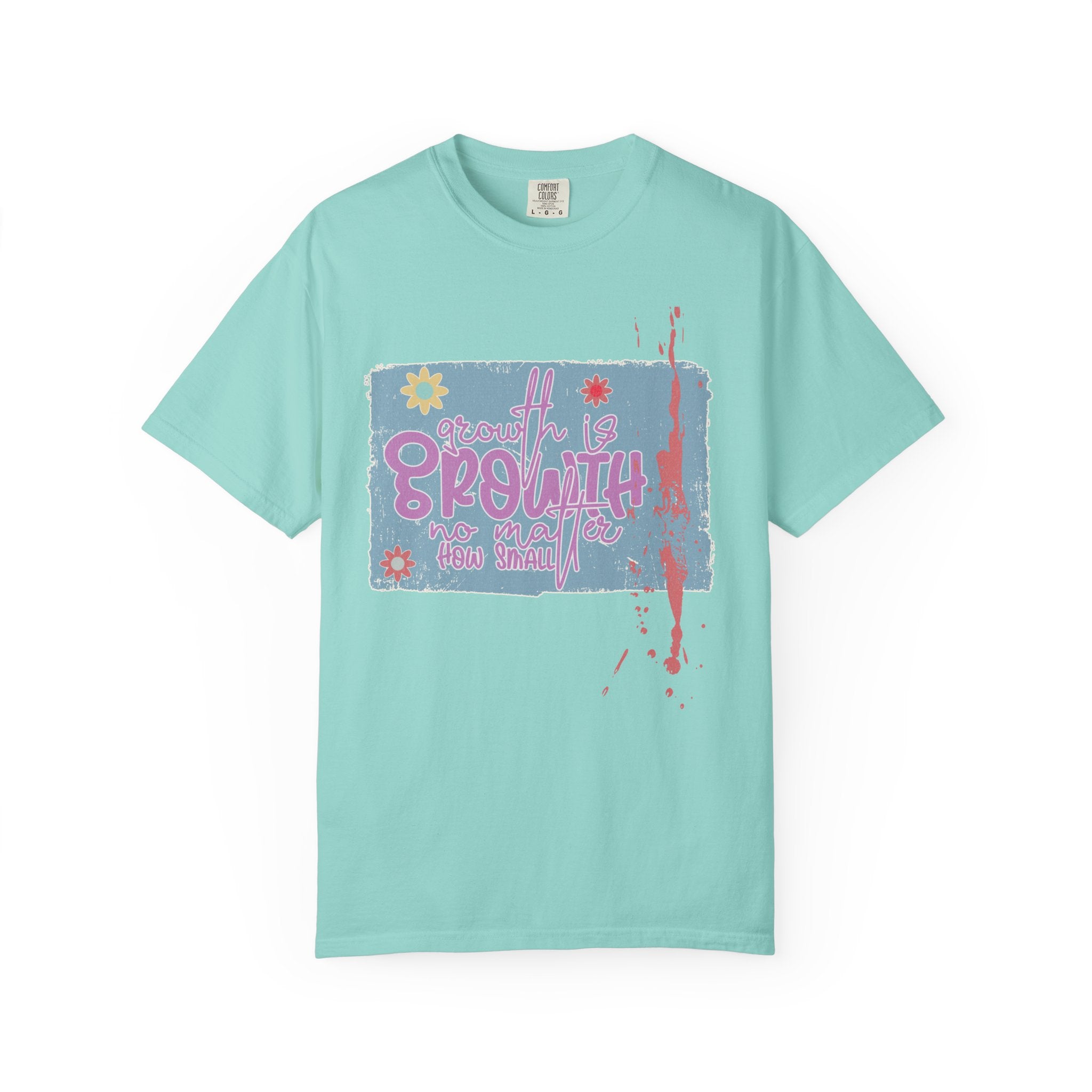 Textured Retro Growth Is Growth Tee