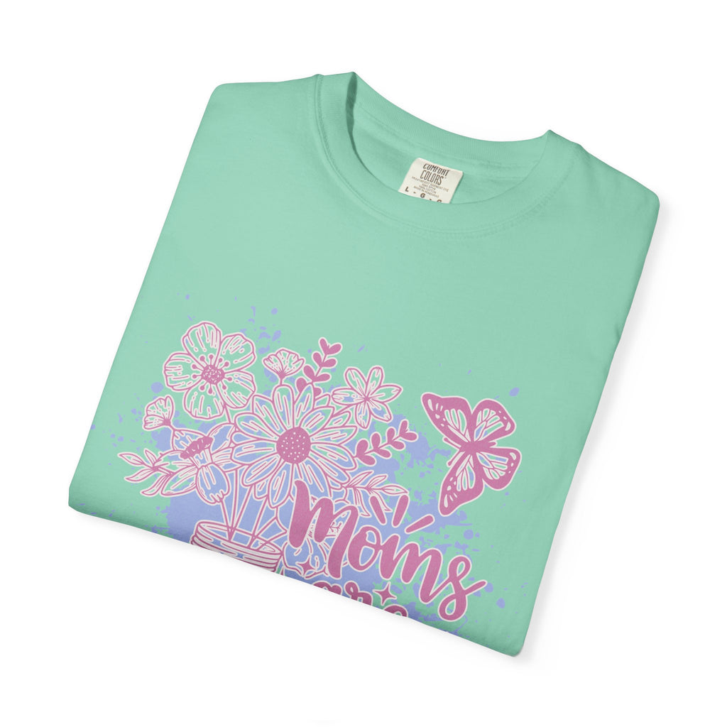 Mom's Are Magical Textured T-Shirt — Floral  Mother's Day Tee