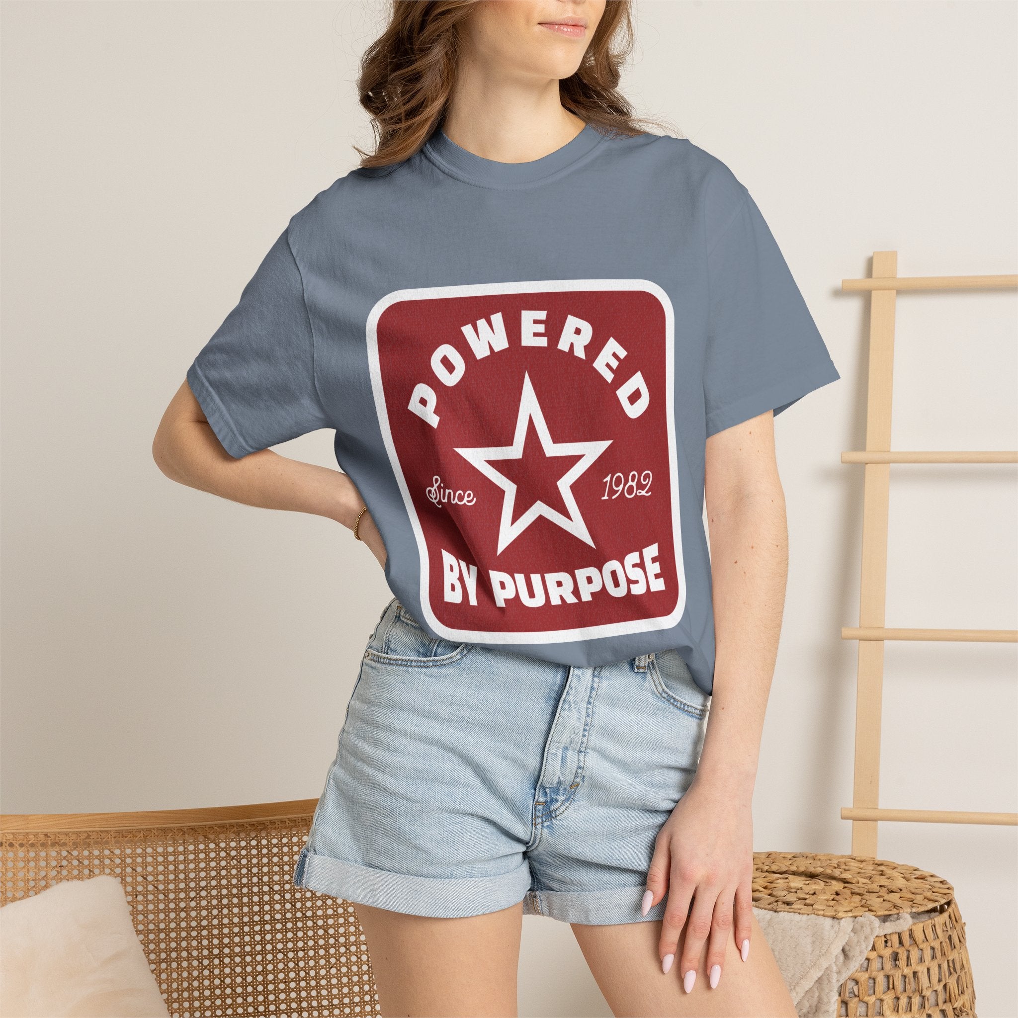 Powered by Purpose Textured T-Shirt