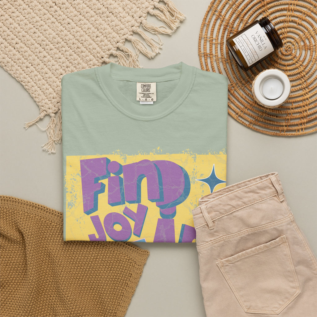 Find Joy In Small Things Textured T-Shirt