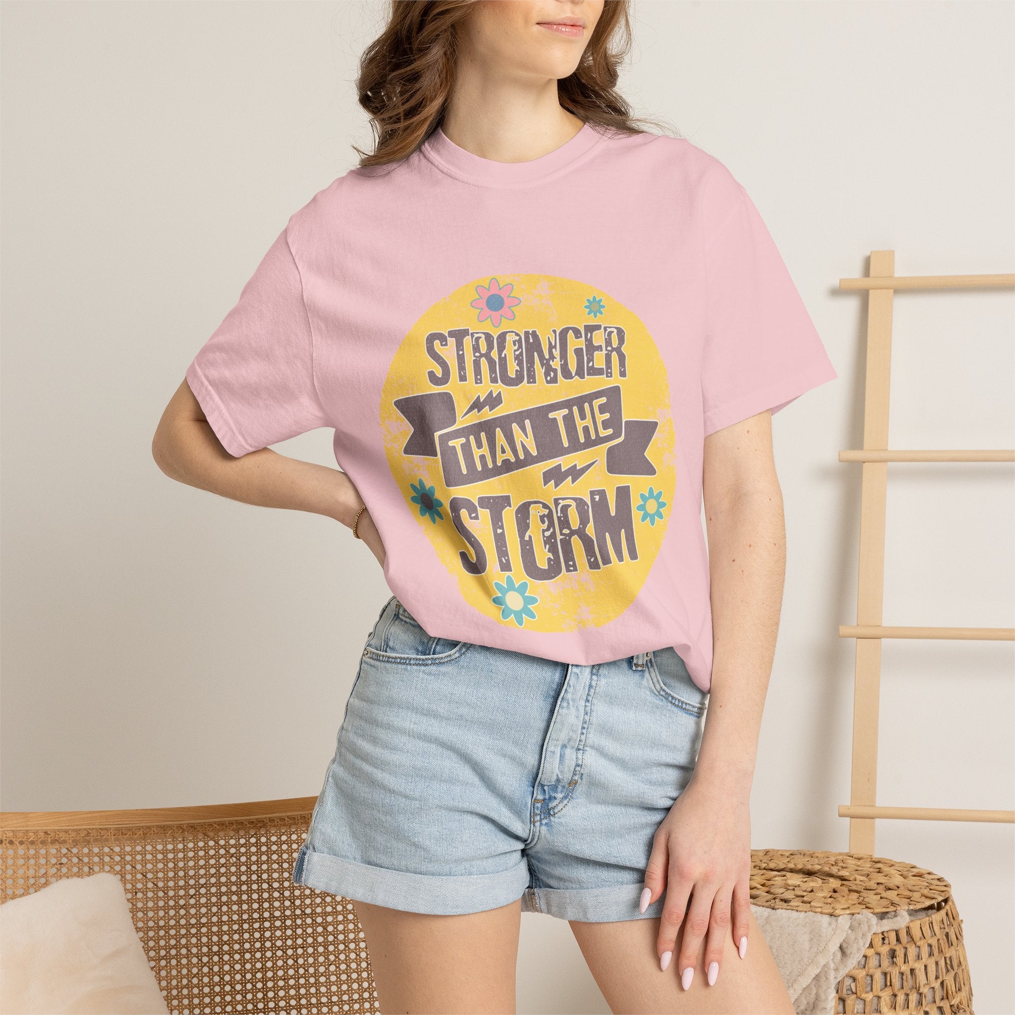 Textured Stronger Than The Storm T-Shirt