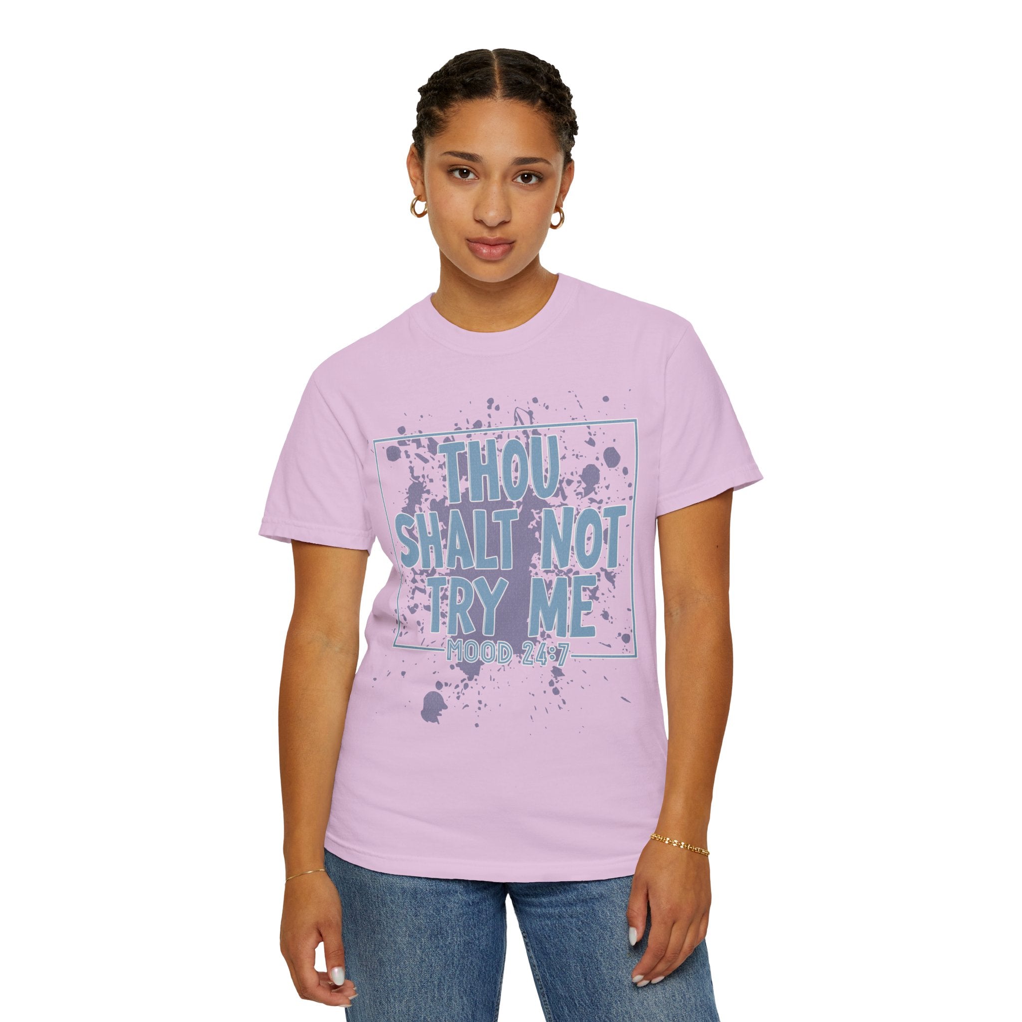 Textured Retro Funny Antisocial Sarcastic Tee
