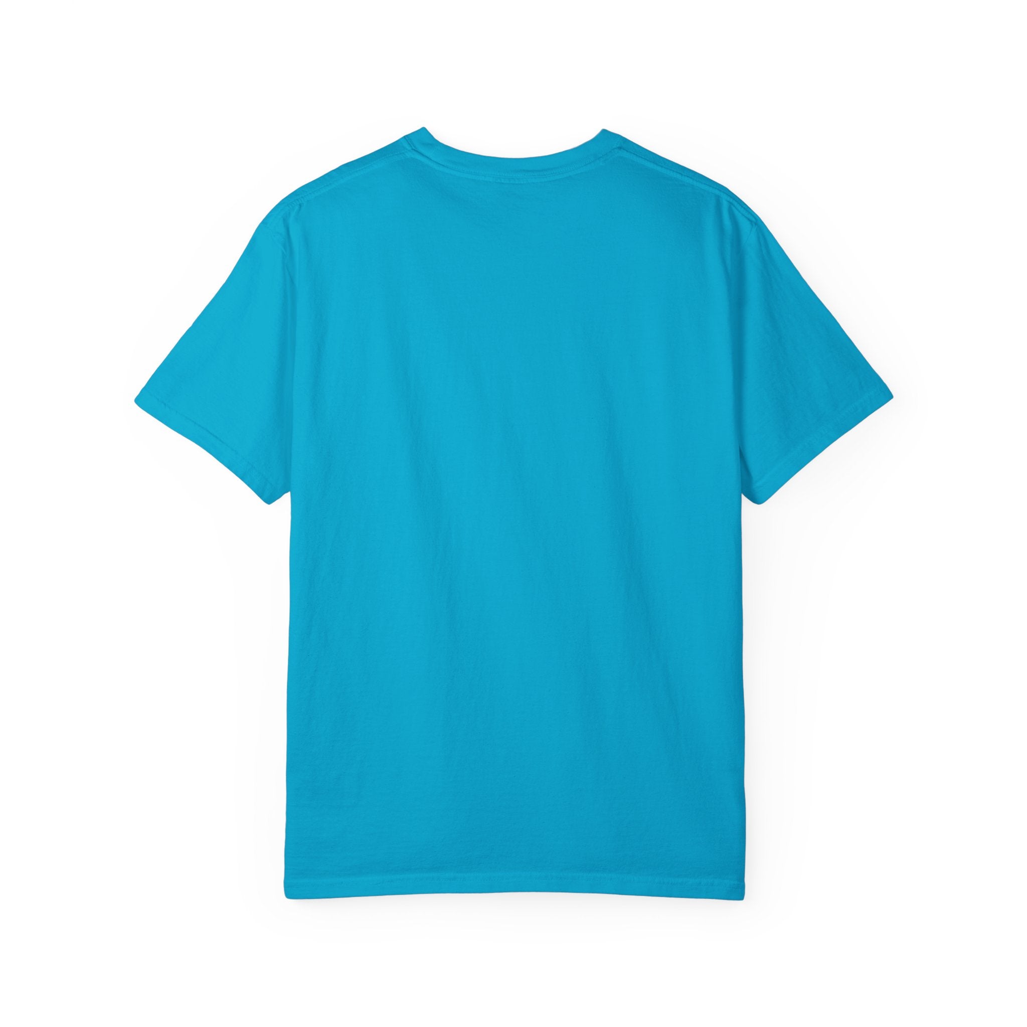Textured T-Shirt — "Never Stop Looking Up" Inspirational Graphic Tee