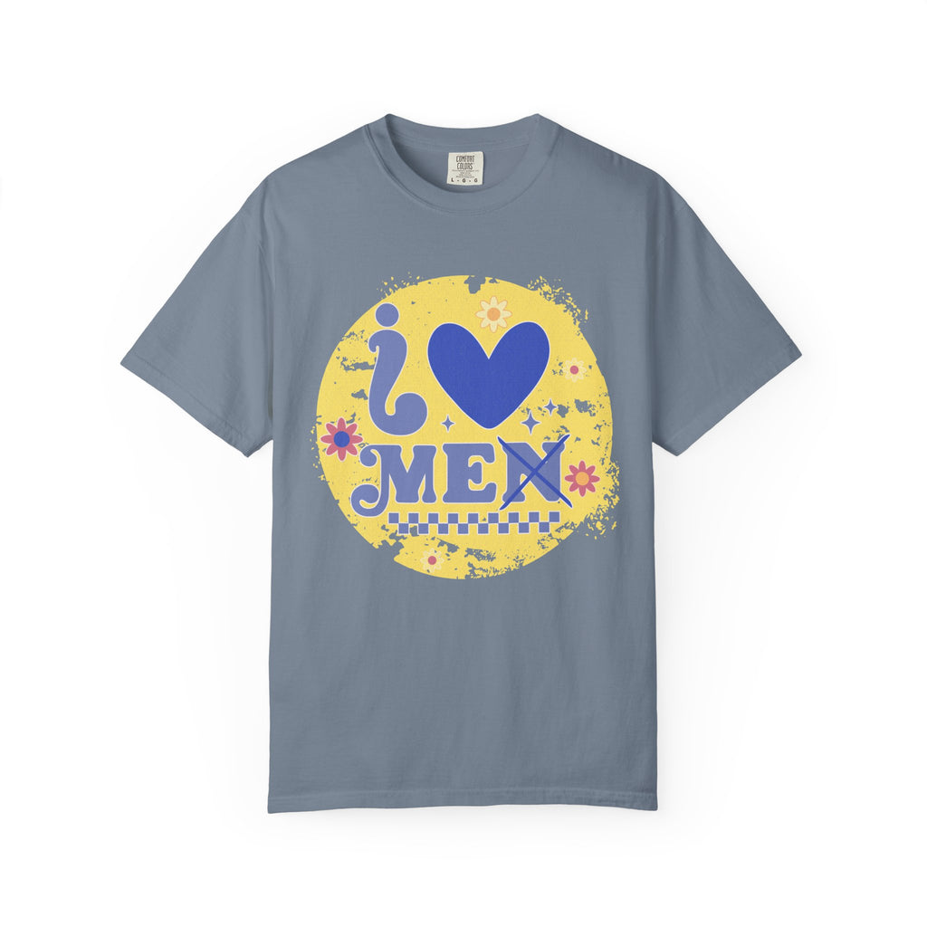 Funny Retro Self Love Textured Tee