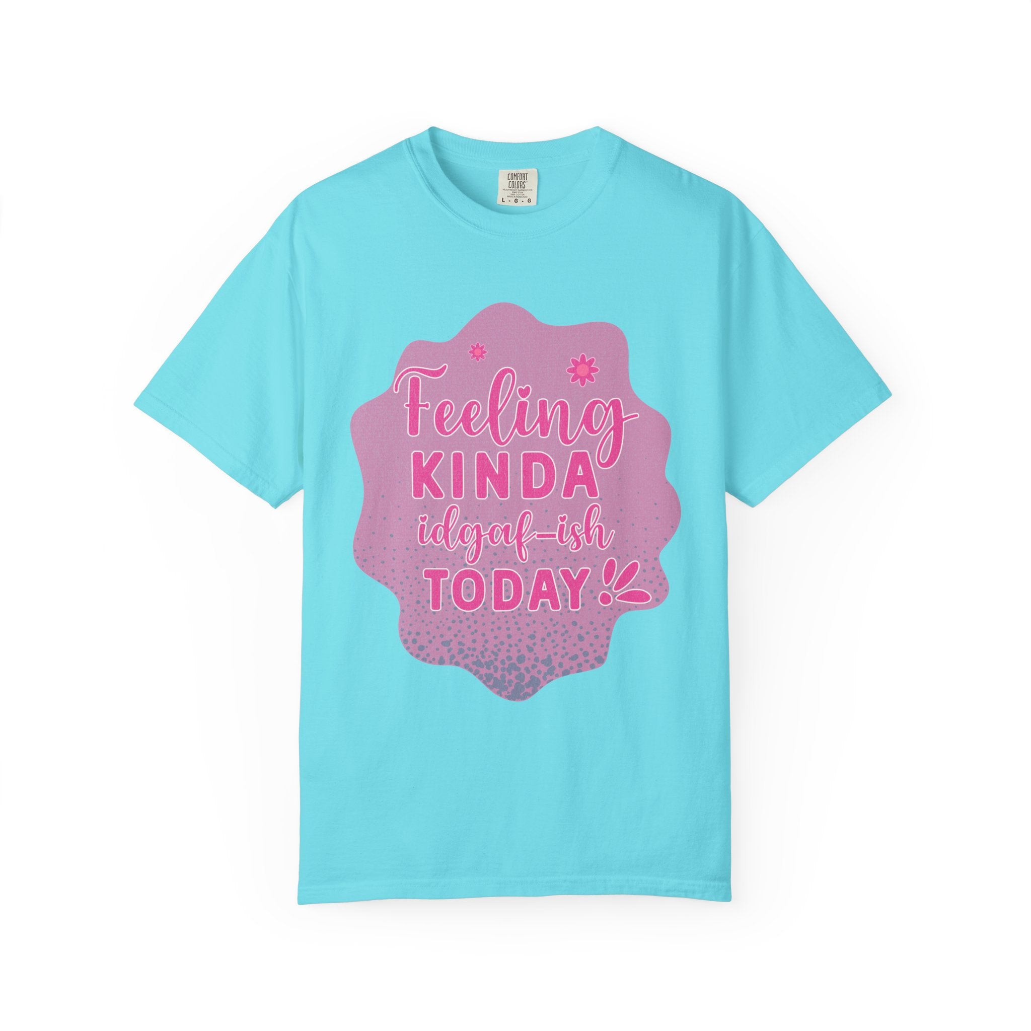 Feeling Kinda IDGAF Textured Retro Tee
