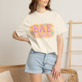 BAE Best Aunt Ever Textured T-Shirt — Floral Retro Graphic Tee for Cool Aunts