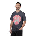 Textured T-Shirt — "Dream It, Wish It, Do It" Pink Floral Motivational Tee